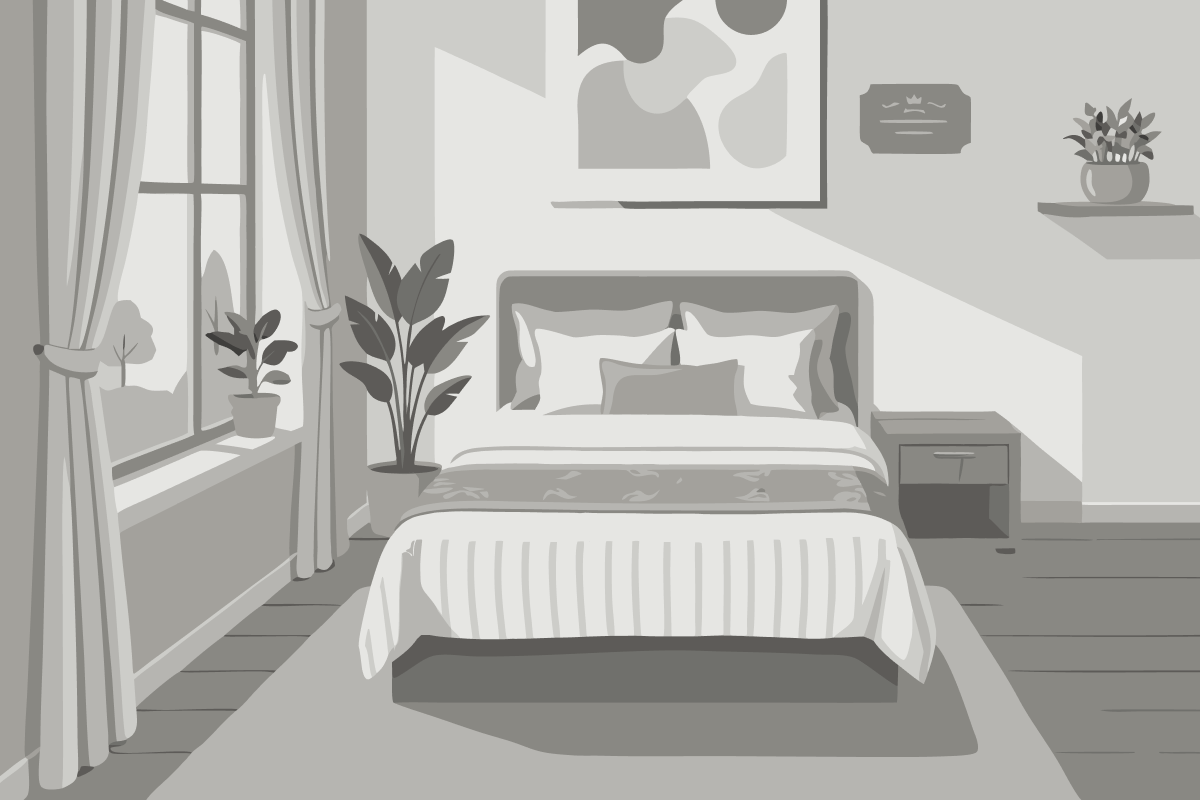 King Suite with Trundle Sofa - Hearing Accessible